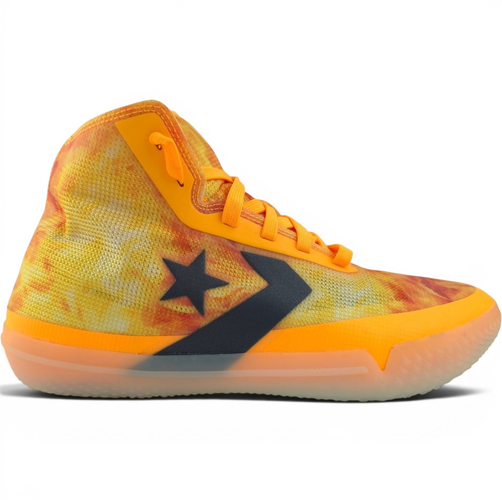 Converse All Star Pro BB Flames Basketball Shoes Men 8.5 166261C Hi Top Sneakers
